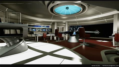 Star Trek Tng Bridge Zoom Background - Take An Immersive Tour Through TNG's Enterprise-D In ...