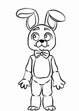 Toy Bonnie And Chica  Free Coloring Pages sketch template