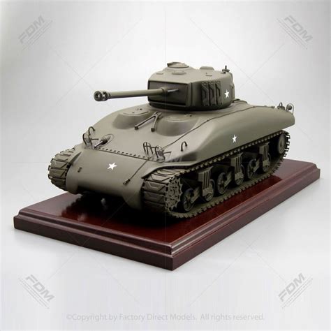 M4 Sherman Tank Military Scale Model | Factory Direct Models