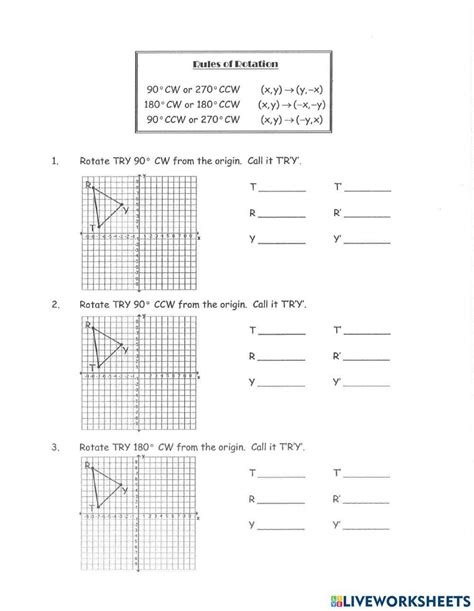 Free rotation math worksheet, Download Free rotation math worksheet png ...