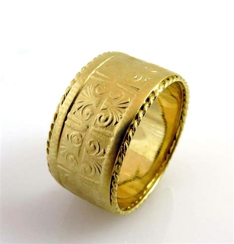 Real Ancient Egyptian Wedding Rings | Black diamond wedding rings, Mens wedding rings black ...