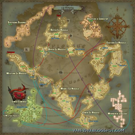 VANZHU: World Map FFXIV: A Realm Reborn