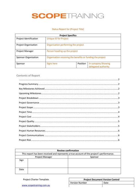 40+ Project Status Report Templates [Word, Excel, PPT] ᐅ TemplateLab