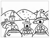 Magic Potion Coloring Page sketch template
