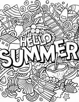 Printable Summer Fun Coloring Pages Unleash Your Creativity And Beat  sketch template