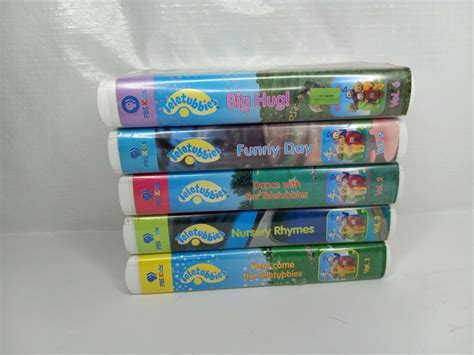 Teletubbies Vhs Lot Favorite Things Nursery Rhymes Big Hug X Tape | Sexiz Pix