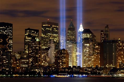 The story behind the famous 9/11 light memorial - We Are The Mighty