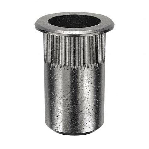 AVK, Steel, Knurled, Rivet Nut - 33JF22|ALS4T-610-6.6 - Grainger