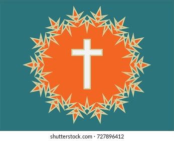 Logo Church Cross Jesus Christ Crown Stock Vector (Royalty Free) 391772320 | Shutterstock