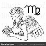 Virgo Coloring Pages sketch template