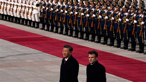 Macron Returns From China to Allied Dismay - The New York Times