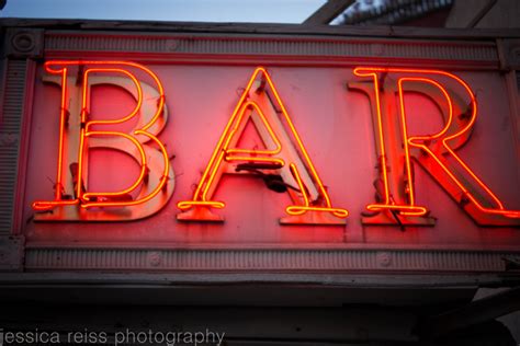 Neon Bar Sign Photograph Bar Decor Vintage Rustic Industrial - Etsy