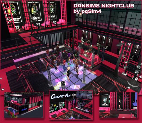 My Sims 4 Blog: Dansims Nightclub by pqsim4