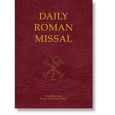 Daily Roman Missal - 3rd Edition, Prayer Books / Missals: Catholic ...