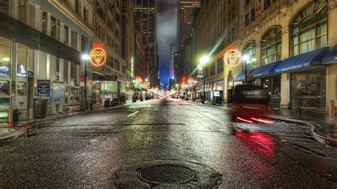 Rainy City at Night Wallpapers - Top Free Rainy City at Night ...