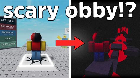 This Roblox Obby Is SCARY?! - YouTube