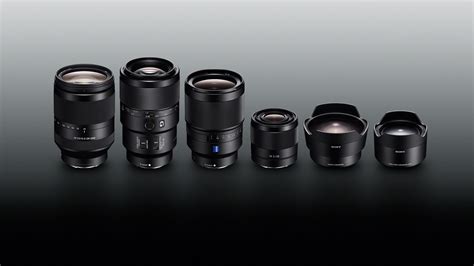 Sony announces six new FE lenses for its full-frame CSCs | TechRadar