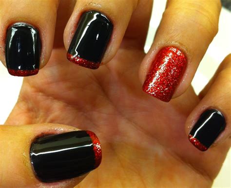 Red and Black Nails for You to Try - Pretty Designs