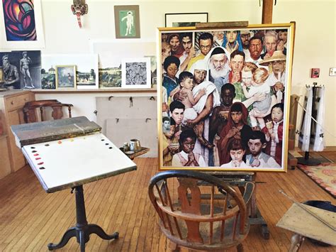 Norman Rockwell's Studio at the Norman Rockwell Museum in Stockbridge, MA | Photographs - New ...