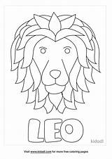 Free Zodiac Leo Coloring Page  Printables Kidadl sketch template