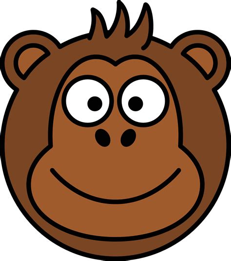 Download Monkey, Ape, Face. Royalty-Free Vector Graphic - Pixabay