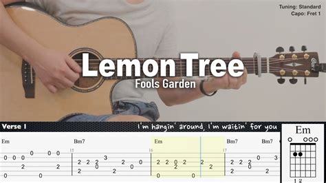 Lemon Tree Guitar Chords : Nice Guitar Songs: lemon tree - fools garden : Lagu 'lemon tree' dari ...