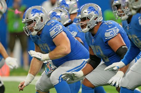 Why Detroit Lions have 4 offensive linemen who are top-15 at their ...