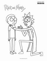 Rick And Morty  Super Fun Coloring sketch template