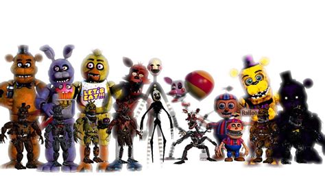 Nightmare's Animatronics by nakedbacontv on DeviantArt