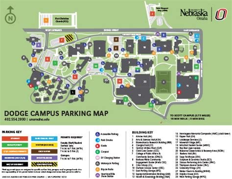 University Of Nebraska Omaha Campus Map