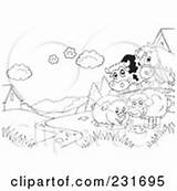 Royalty Free RF Coloring Page Clipart Illustrations Vector Graphics  sketch template