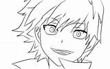 Karma Assassination Classroom Coloring Page  Coloring Home sketch template