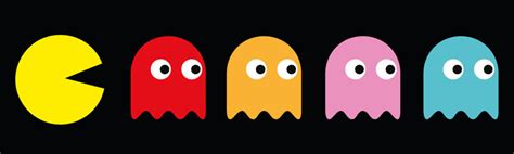 Pacman Ghost Logo