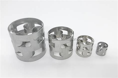 10mm Diameter Stainless Steel Pall Rings For Distillation Column