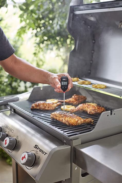 Amazon.com : Weber 6750 Instant Read Meat Thermometer : Garden & Outdoor | Portable bbq grill ...