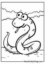 Snake Coloring Sea Pages Garter Printable Template Clipartmag Drawing  sketch template