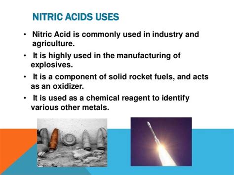 Nitric acid presentation