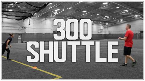 300 Yard Shuttle Conditioning Test | Improve SPEED Endurance for ...