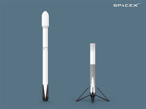 SpaceX Falcon 9 by Lachezar Petkov on Dribbble