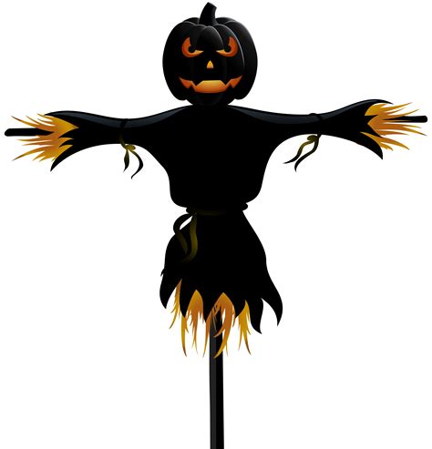 Scarecrow Halloween Clip art - Halloween Pumpkin Scarecrow Transparent ...