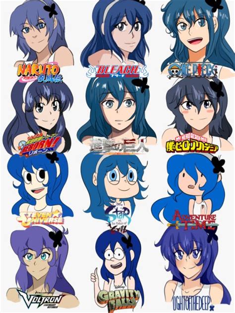 different drawing styles of anime - They Were All Right Binnacle Diaporama