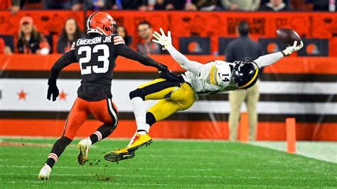 Steelers' George Pickens had a catch of the year vs. the Browns