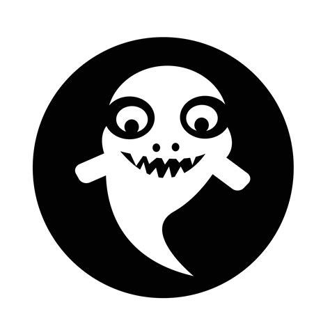 ghost Halloween icon 571937 Vector Art at Vecteezy