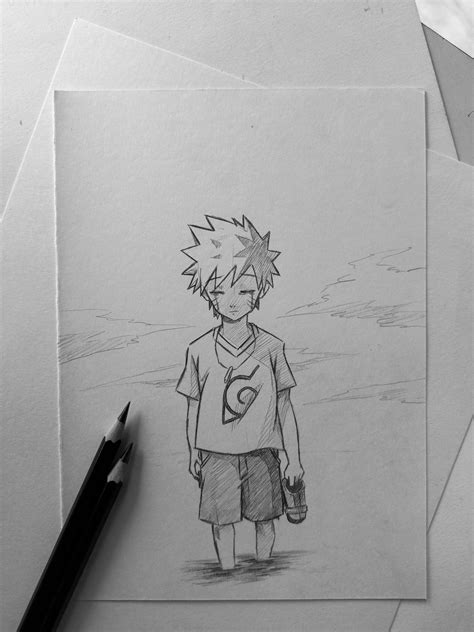 Sad Naruto (Fan Art) : r/Naruto