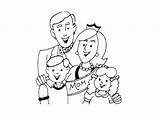 String Family Coloring Sheet Pages sketch template