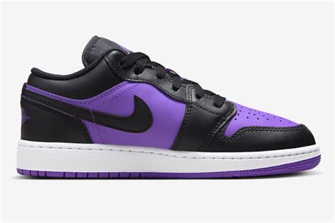 Air Jordan 1 Low GS Purple Venom 553560-505 | SBD