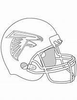 Casco De Los Atlanta Falcons Para Colorear Imprimir E Dibujar  sketch template