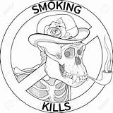 No Smoking Coloring Pages Sketch Page sketch template