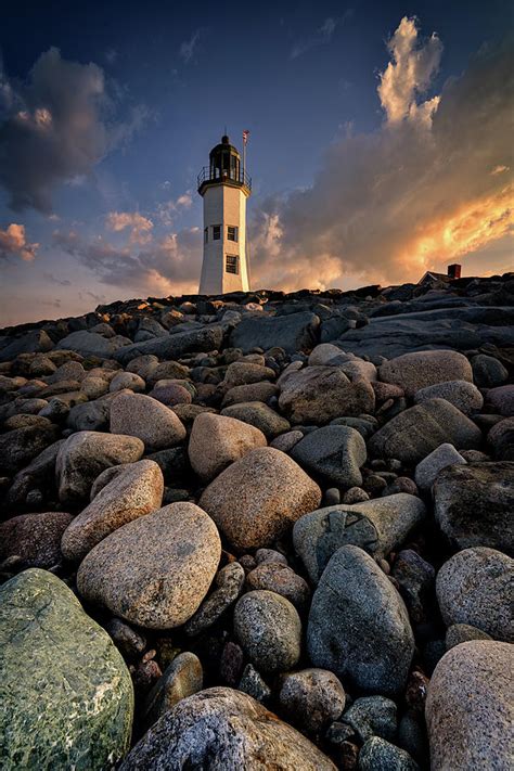 Scituate Sunset Photograph by Rick Berk - Fine Art America