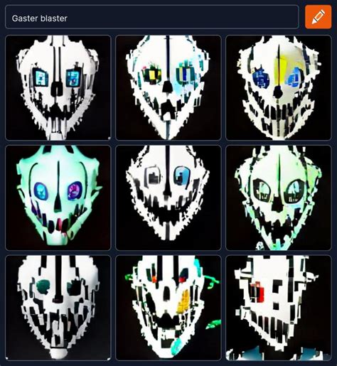 some interesting gaster blasters : Undertale